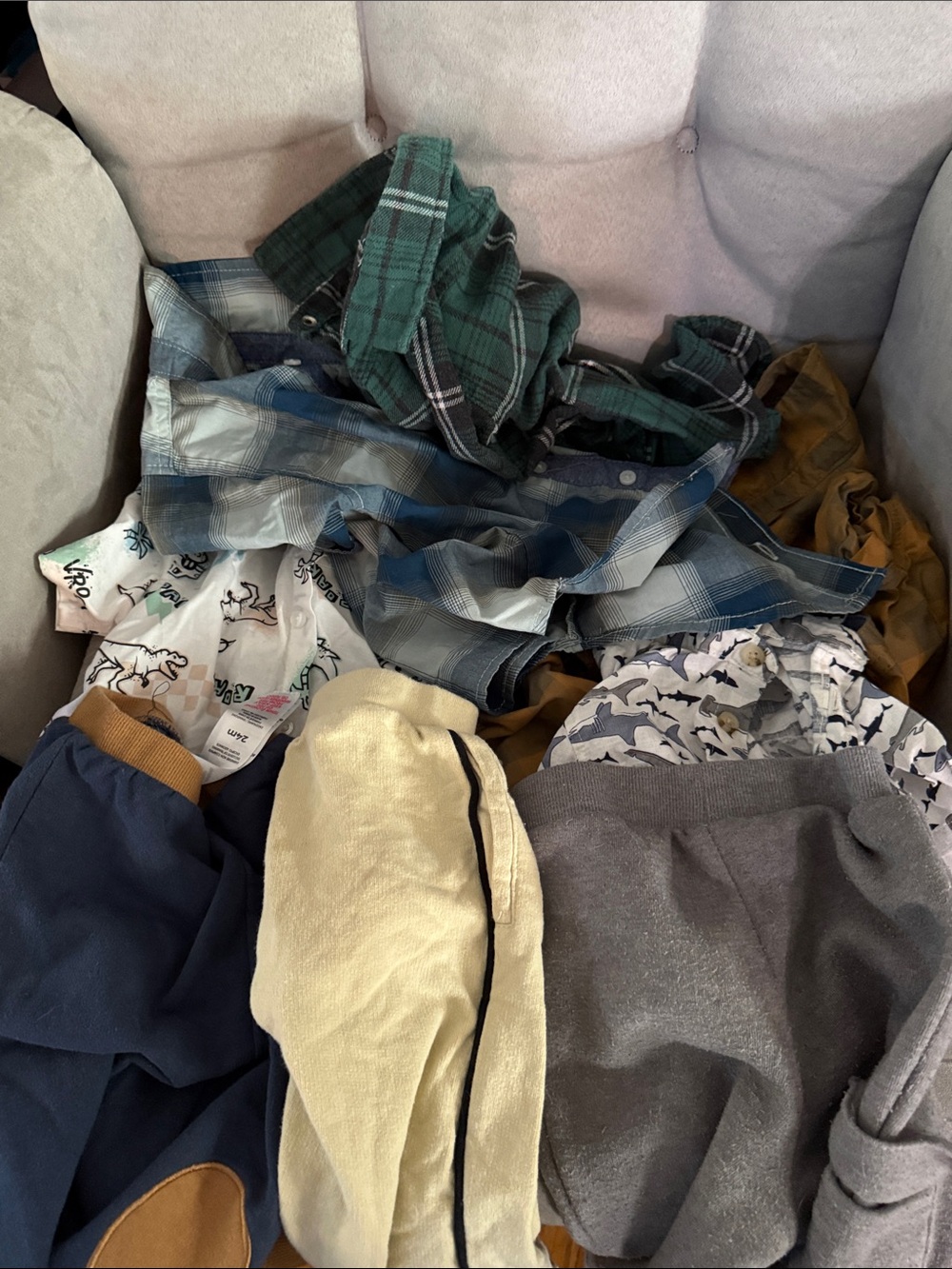 Lot 8 Ben Sherman volcom dress shirts flannels and pants boys 24 mon-2T